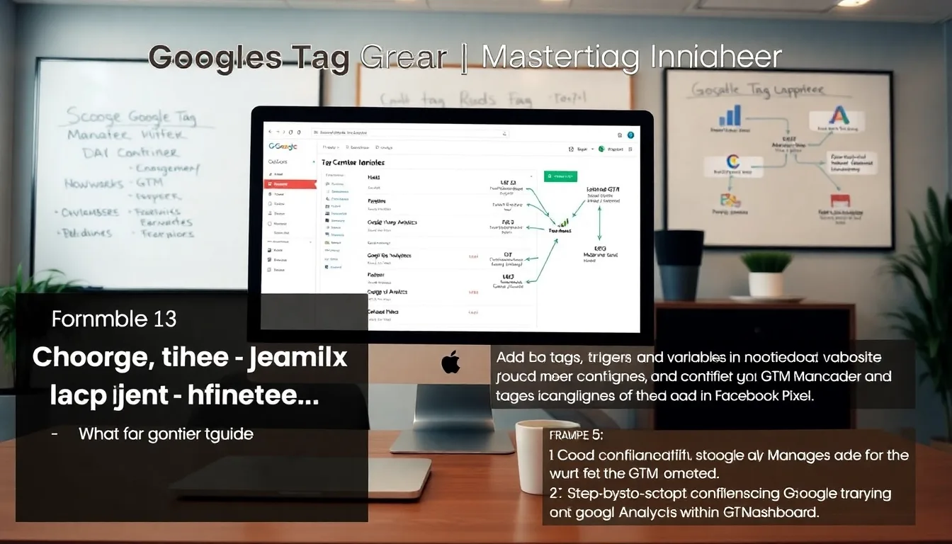 Google Tag Manager : Guide Complet pour Maîtriser la Gestion des Balises