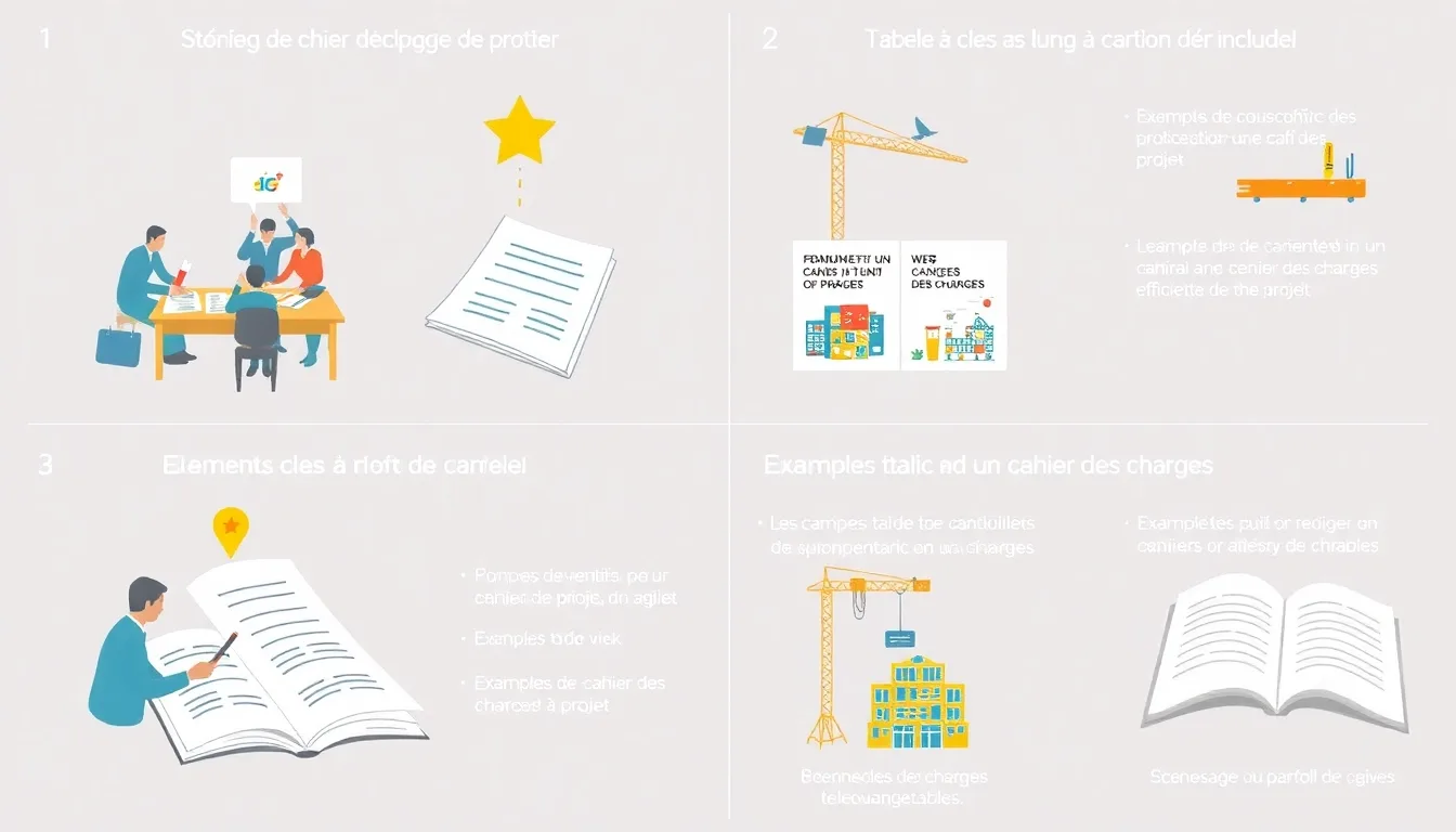 Exemple Cahier des Charges : Guide Complet et Modèles Téléchargeables