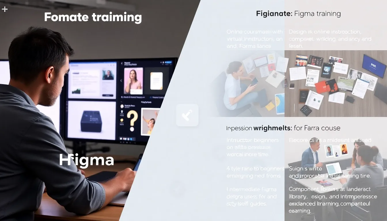 Formation Figma : Apprenez à Maîtriser le Design Web et UX