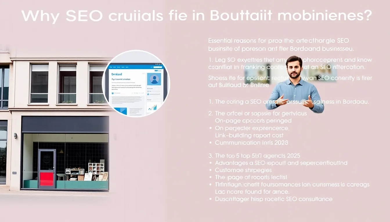 Pourquoi choisir un consultant SEO à Bordeaux : guide des meilleures options en 2025