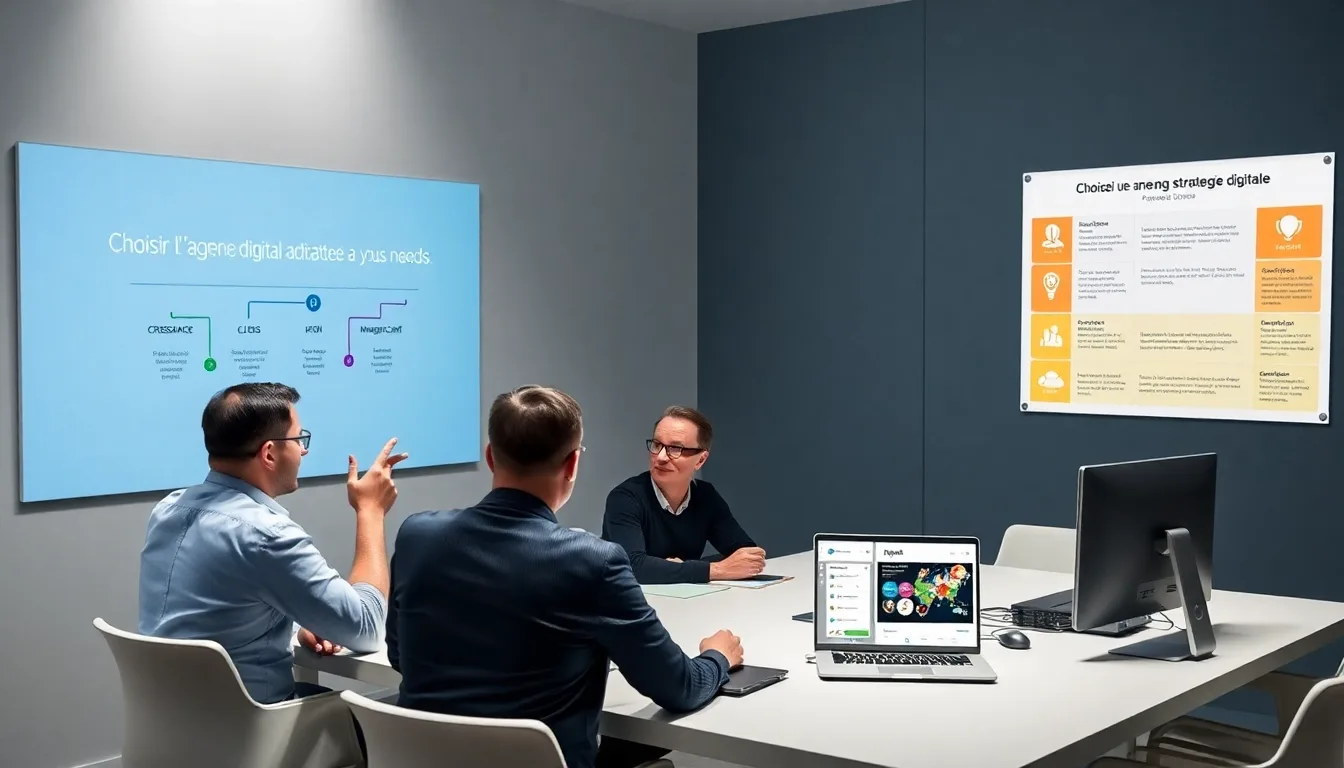 Comment choisir la meilleure agence stratégie digitale pour propulser votre entreprise