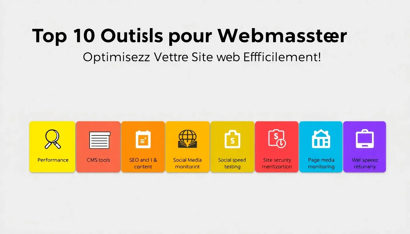 Top 10 Outils pour Webmaster : Optimisez Votre Site Web Efficacement!