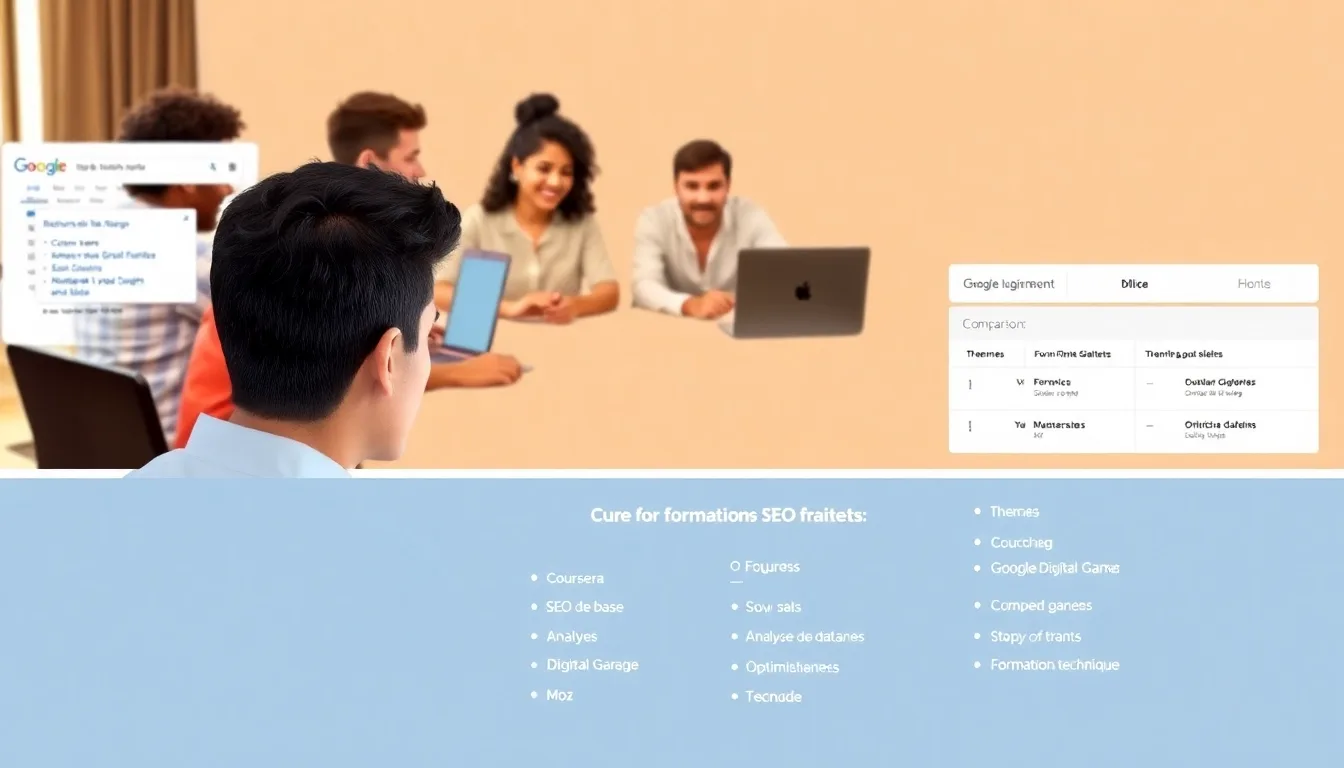 Découvrez les Meilleures Formations SEO Gratuites pour Maîtriser le Référencement