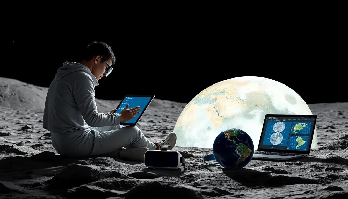 Explorez Google Moon : Guide complet pour découvrir la Lune en 3D