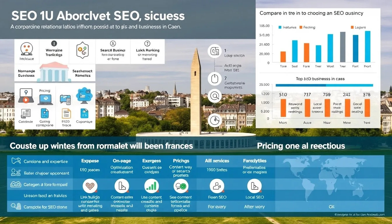 Les meilleures agences SEO à Caen pour booster votre visibilité en ligne