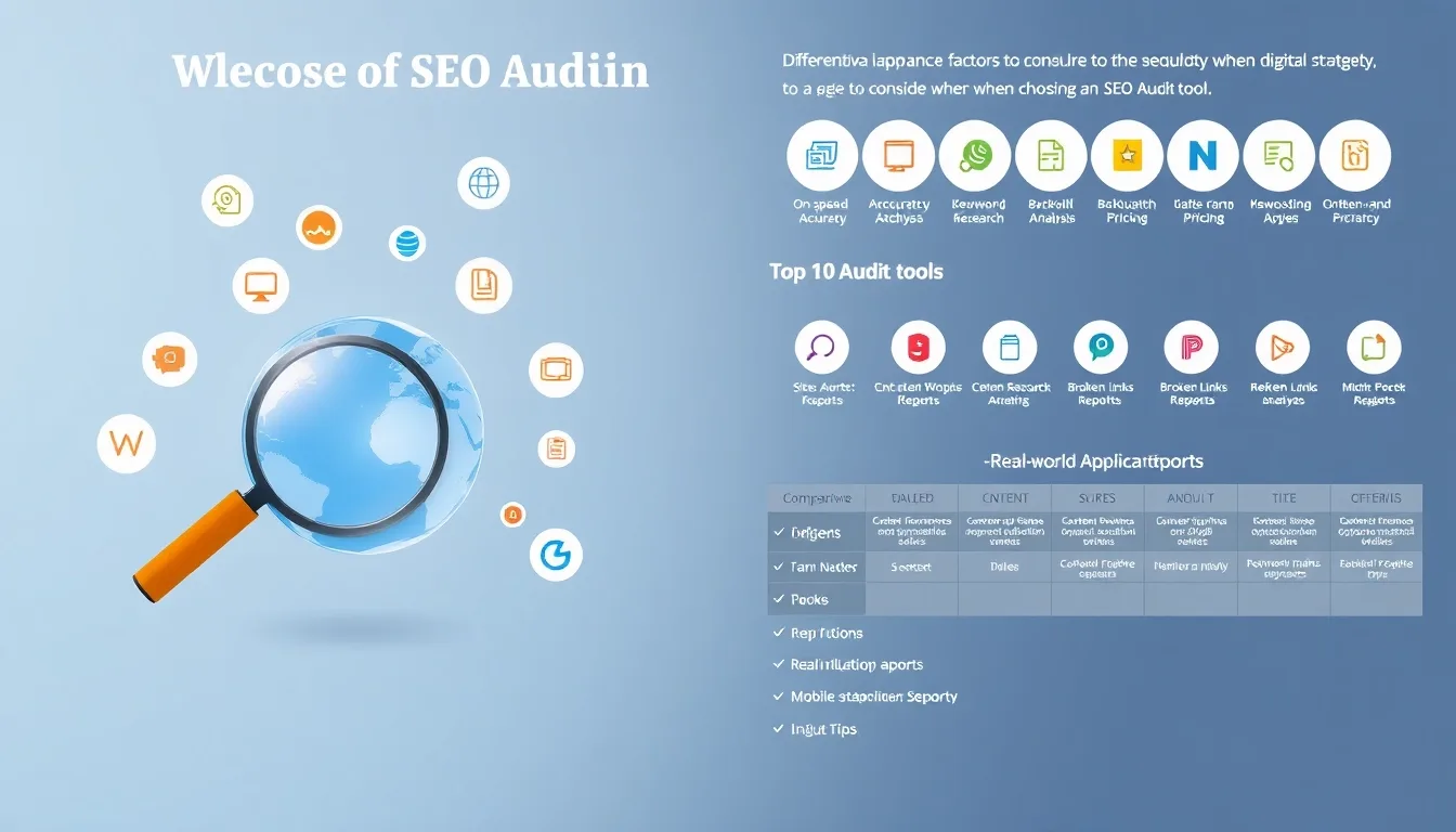 Top 10 des outils d’audit SEO pour optimiser votre site web