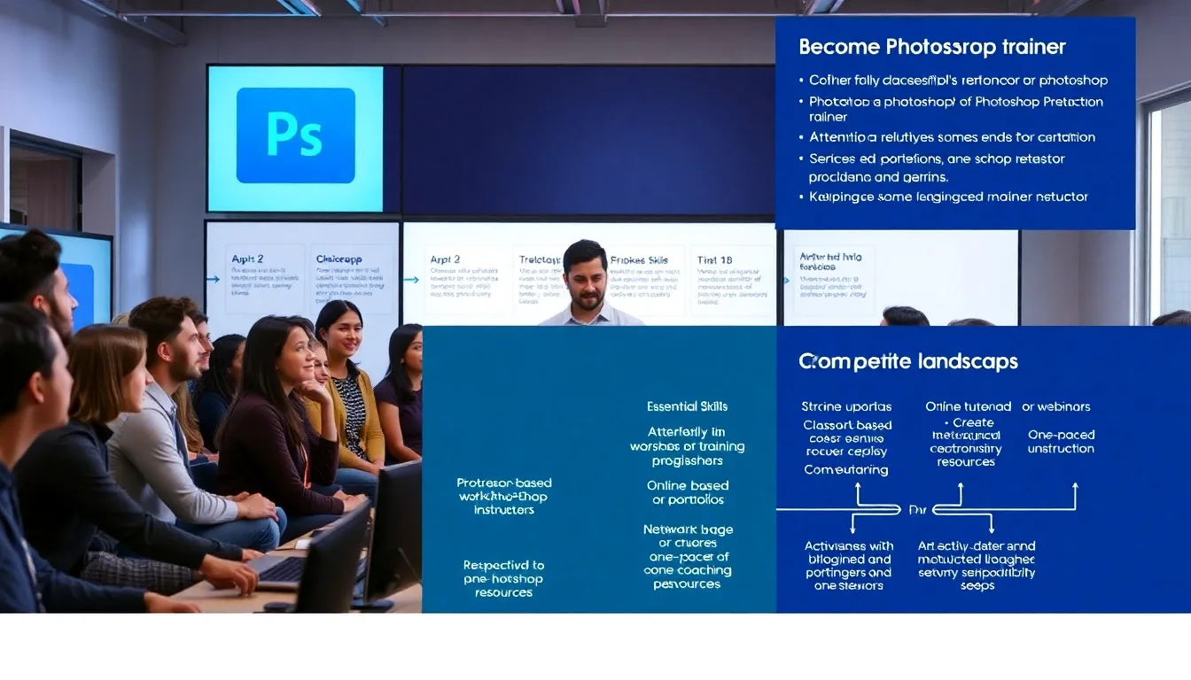 Devenir Formateur Photoshop : Opportunités, Compétences et Réussite