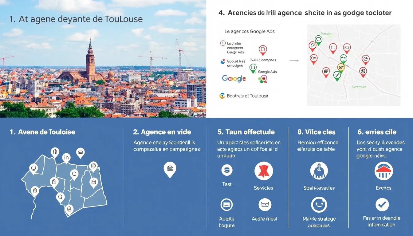 Découvrez les meilleures agences Google Ads à Toulouse pour propulser votre activité