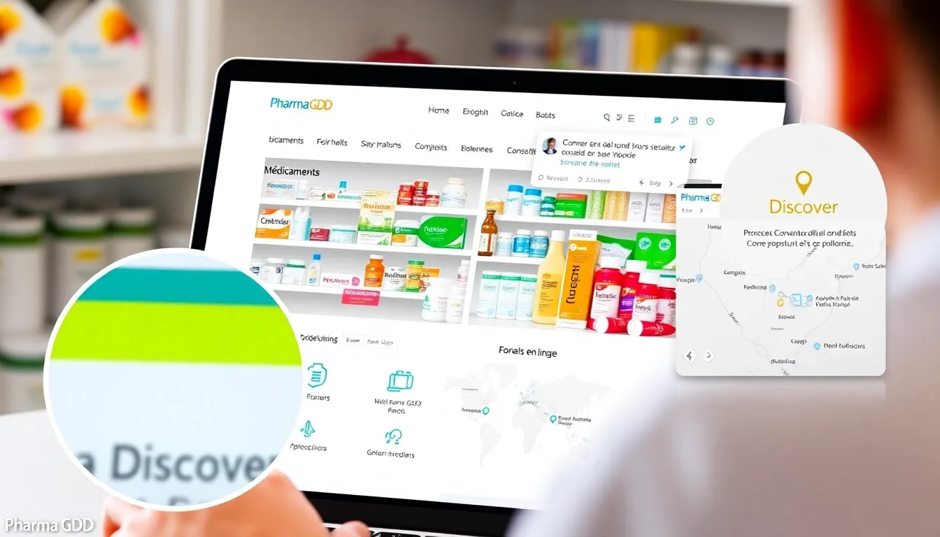 Découvrez Pharma GDD com : Votre Pharmacie en Ligne Fiable et Rapide