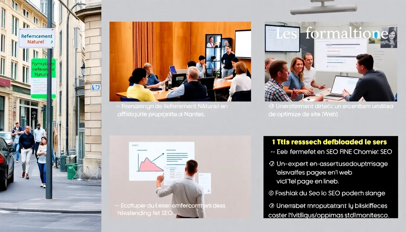 Formation Référencement Naturel Nantes : Maîtrisez les techniques essentielles du SEO
